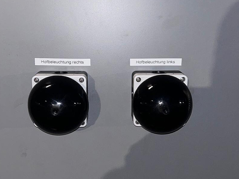 Schalter für die Beleuchtung